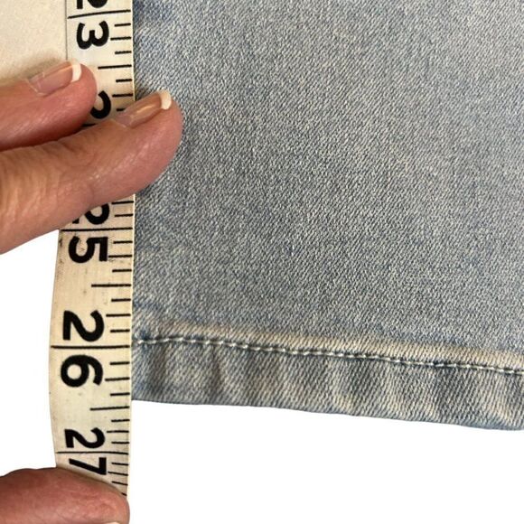 DG2 by Diane Gilman P2X light denim stretch pull on jeans 2XP - Picture 9 of 9